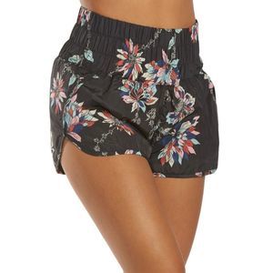FREE PEOPLE FP Movement The Way Home Floral Combo Athletic Shorts Medium